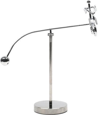 Steel Balance Toy Balancing Tumbler Toy Kinetic Art Balance Decompressive Science Psychology Home Offic Desk Decor PH02