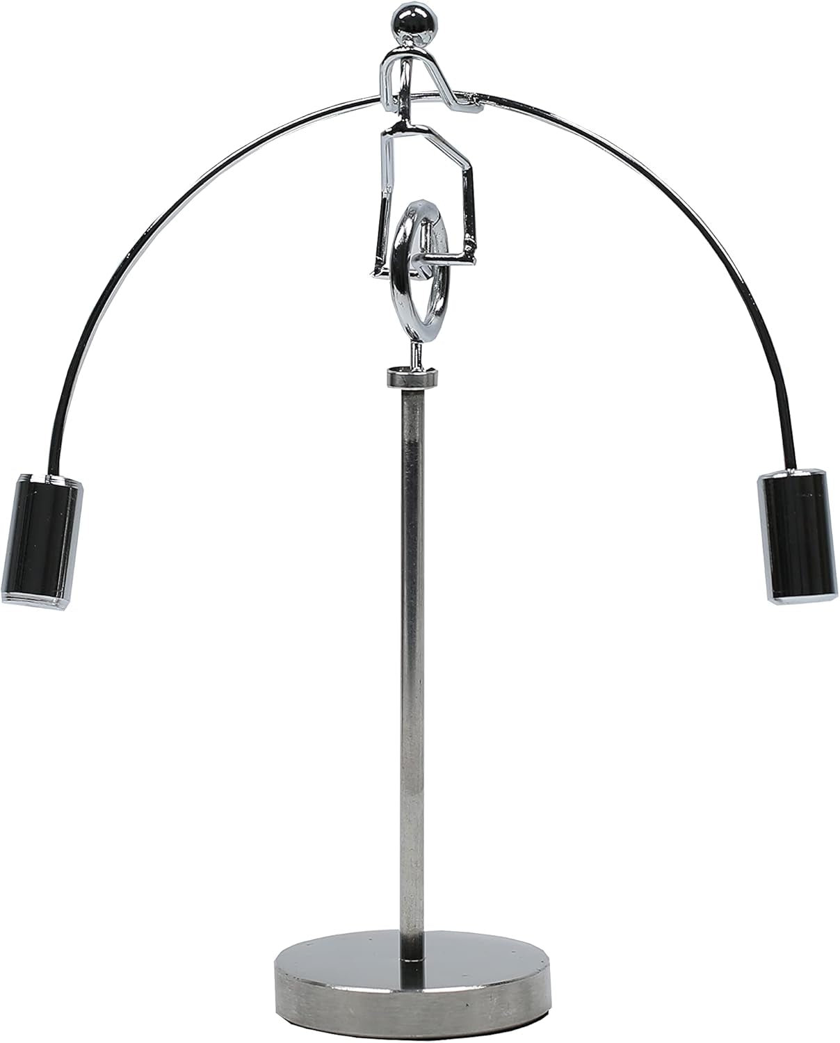 Steel Balance Toy Balancing Tumbler Toy Kinetic Art Balance Decompressive Science Psychology Home Offic Desk Decor PH02