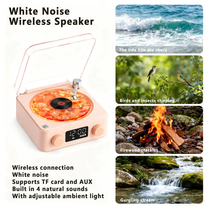 Mini Retro White Noise Bluetooth Speaker