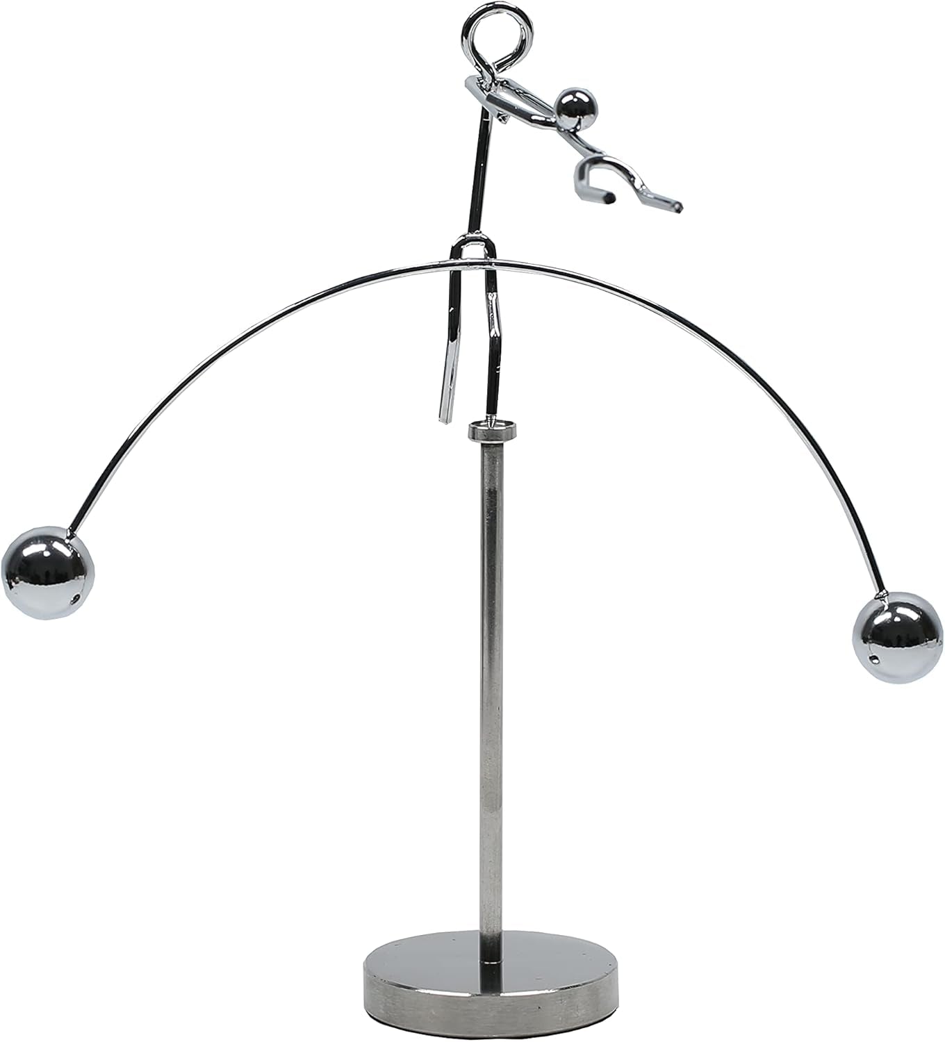 Steel Balance Toy Balancing Tumbler Toy Kinetic Art Balance Decompressive Science Psychology Home Offic Desk Decor PH02