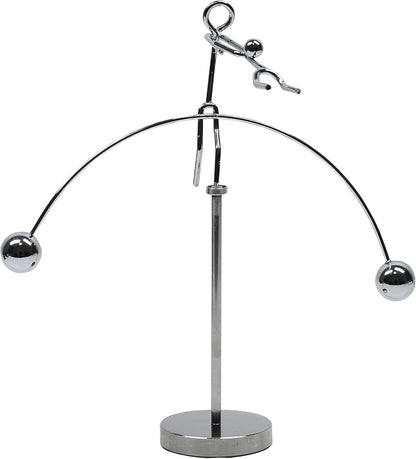 Steel Balance Toy Balancing Tumbler Toy Kinetic Art Balance Decompressive Science Psychology Home Offic Desk Decor PH02