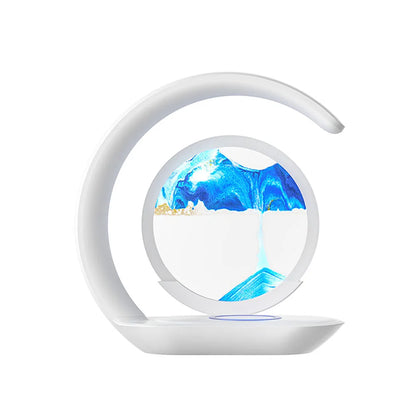 Quicksand Lamp and Wireless Phone Charger