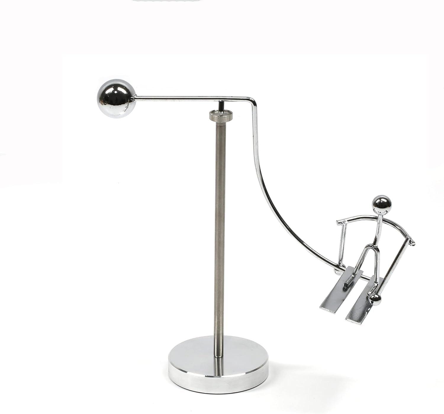 Steel Balance Toy Balancing Tumbler Toy Kinetic Art Balance Decompressive Science Psychology Home Offic Desk Decor PH02