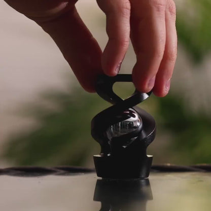 Kinetic Corner Desk Spinner — Premium Aluminum Fidget